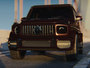 Mercedes Benz G 63 AMG 3D मॉडल