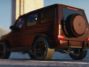 Mercedes Benz G 63 AMG 3D मॉडल