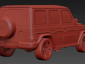 Mercedes Benz G 63 AMG 3D Model