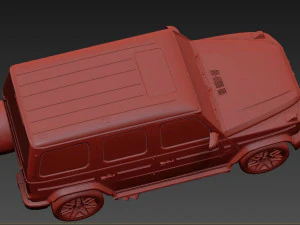 Mercedes Benz G 63 AMG 3D Model