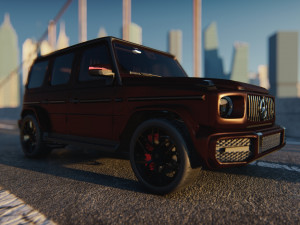 Mercedes Benz G 63 AMG 3D मॉडल