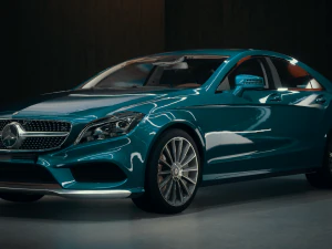 Mercedes Benz CLS 500 Modelo 3D Modelo 3D