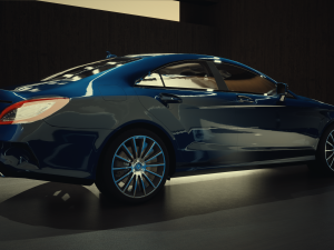 Mercedes Benz CLS 500 3D 3D Модель