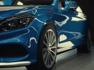 Mercedes Benz CLS 500 3D 3D Модель