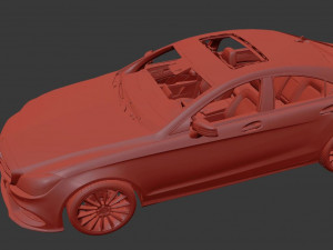 Mercedes Benz CLS 500 3D 3D Модель