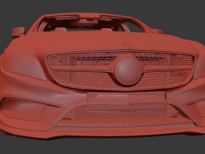 Mercedes Benz CLS 500 3D 3D Модель