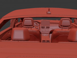 Mercedes Benz CLS 500 3D 3D Модель