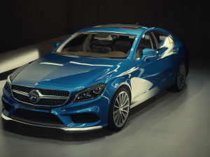 Mercedes Benz CLS 500 3D 3D Модель