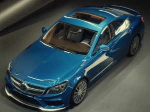 Mercedes Benz CLS 500 3D 3D Модель