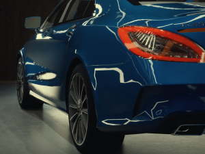 Mercedes Benz CLS 500 3D 3D Модель