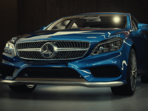 Mercedes Benz CLS 500 3D 3D Модель