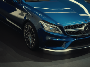 Mercedes Benz CLS 500 3D 3D Модель