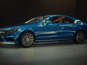 Mercedes Benz CLS 500 3D 3D Модель