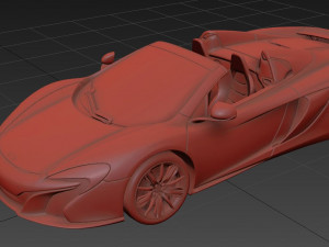 Mclaren 650S 3D Model