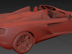 Mclaren 650S 3D Model