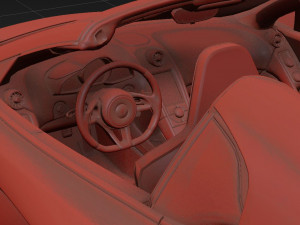 Mclaren 650S 3D Model