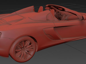 Mclaren 650S 3D Model