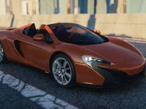 Mclaren 650S 3D Model