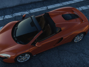 Mclaren 650S 3D Model