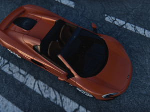 Mclaren 650S 3D Model