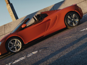 Mclaren 650S 3D Model