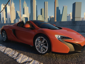 Mclaren 650S 3D Model