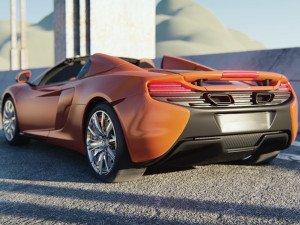 Mclaren 650S 3D Model