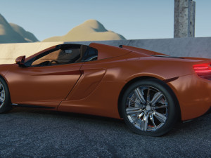 Mclaren 650S 3D Model