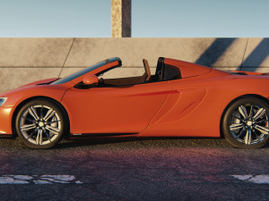 Mclaren 650S 3D Model