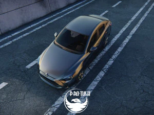 Toyota Yaris sedan 2016 3D Model