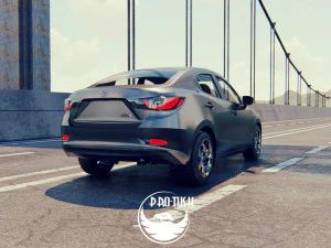Toyota Yaris sedan 2016 3D Model