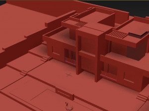 Luxurious Villa in Verdant Surroundings 3D 模型