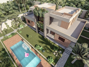 Luxurious Villa in Verdant Surroundings 3D 模型