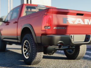Dodge Ram 1500 2015 Modèle 3D