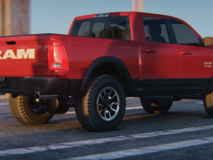 Dodge Ram 1500 2015 Modèle 3D