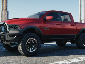 Dodge Ram 1500 2015 3D Model