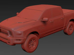 Dodge Ram 1500 2015 3D Model