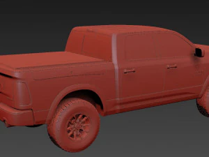 Dodge Ram 1500 2015 3D Model