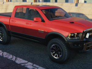 Dodge Ram 1500 2015 3D Model