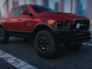 Dodge Ram 1500 2015 3D Model