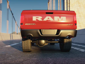 Dodge Ram 1500 2015 3D Model