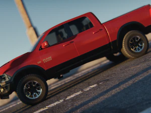 Dodge Ram 1500 2015 3D Model