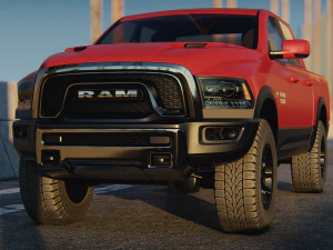 Dodge Ram 1500 2015 3D Model