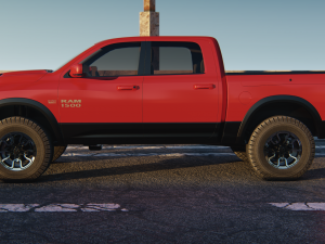 Dodge Ram 1500 2015 Modèle 3D