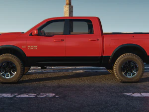 Dodge Ram 1500 2015 3D Model
