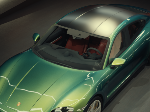 Porsche Taycan 2020 3D 모델