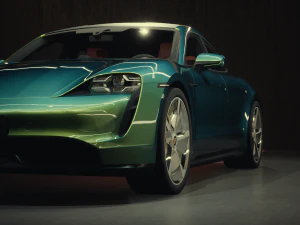 Porsche Taycan 2020 3D Model