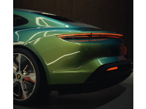 Porsche Taycan 2020 3D 모델