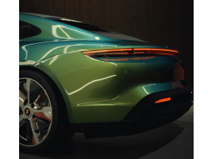 Porsche Taycan 2020 3D Model