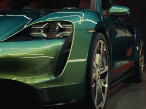 Porsche Taycan 2020 3D 모델